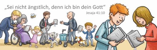 Tasse mit Bibel-Text 2019 - Zeichnung