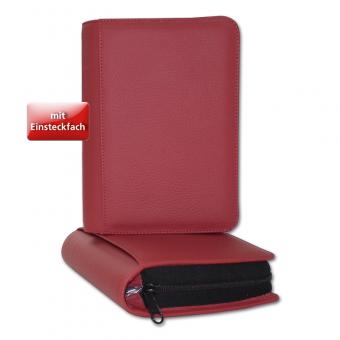 Silberbibel - Standardbibel Leder Karmesinrot 