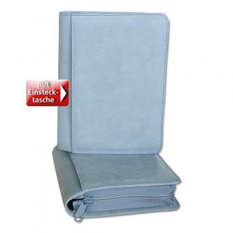 Silberbibel - Standardbibel Leder Silbergrau 