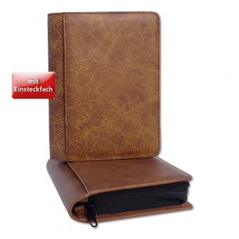 Silberbibel - Standardbibel Leder Zimt 