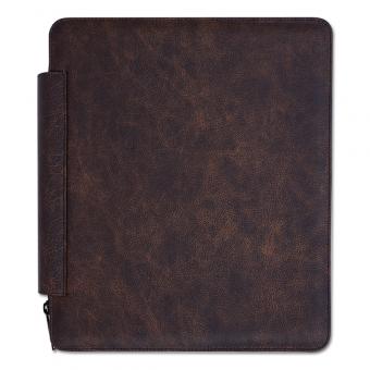Tablet- Dienstmappe in Leder Used-Optic ohne Prägung